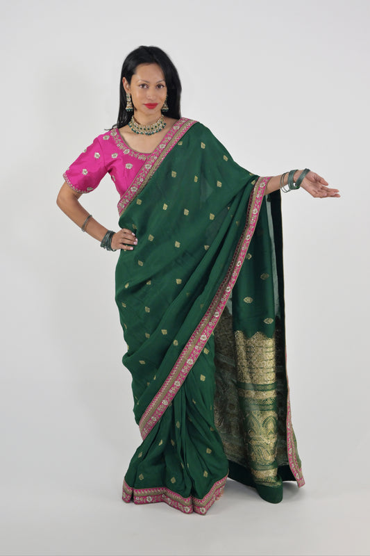 Forest Empress with Blush Blouse