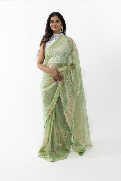 Ideal for weddings, receptions, and festive gatherings, this saree can be paired with elegant jewellery to complete your poised and sophisticated appearance
